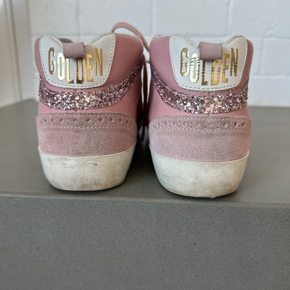 Golden Goose Private Edition Mid Star Leather Glitter. Size 38 - Picture 2 of 11